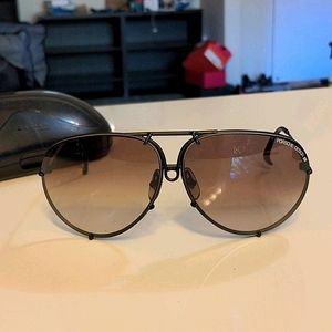 Carrera Porsche Design vintage aviator sunglasses